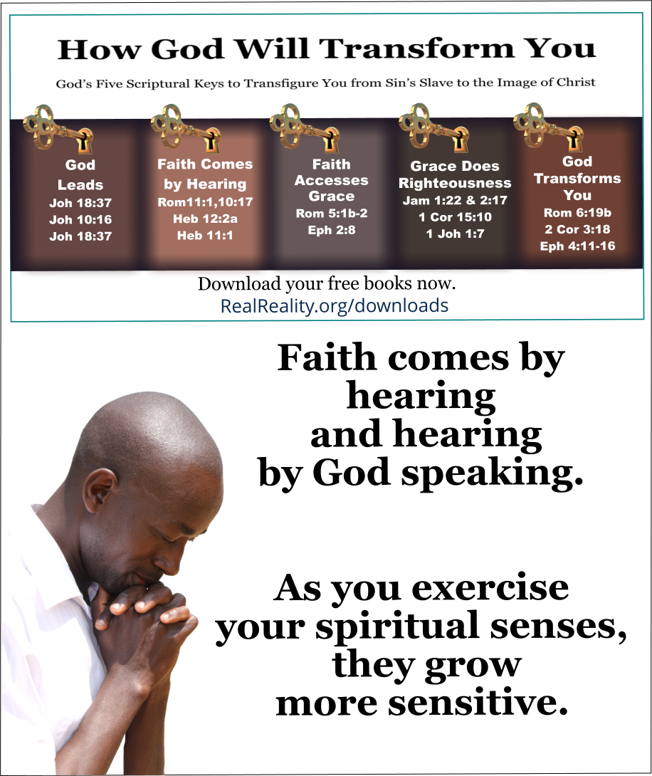 As you exercise your spiritual senses, they grow more sensitive.