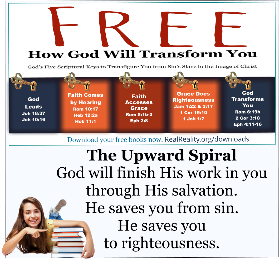 Upward Spiral: If you sincerely want to do God’s will, God will open the door to your completeness in Him.